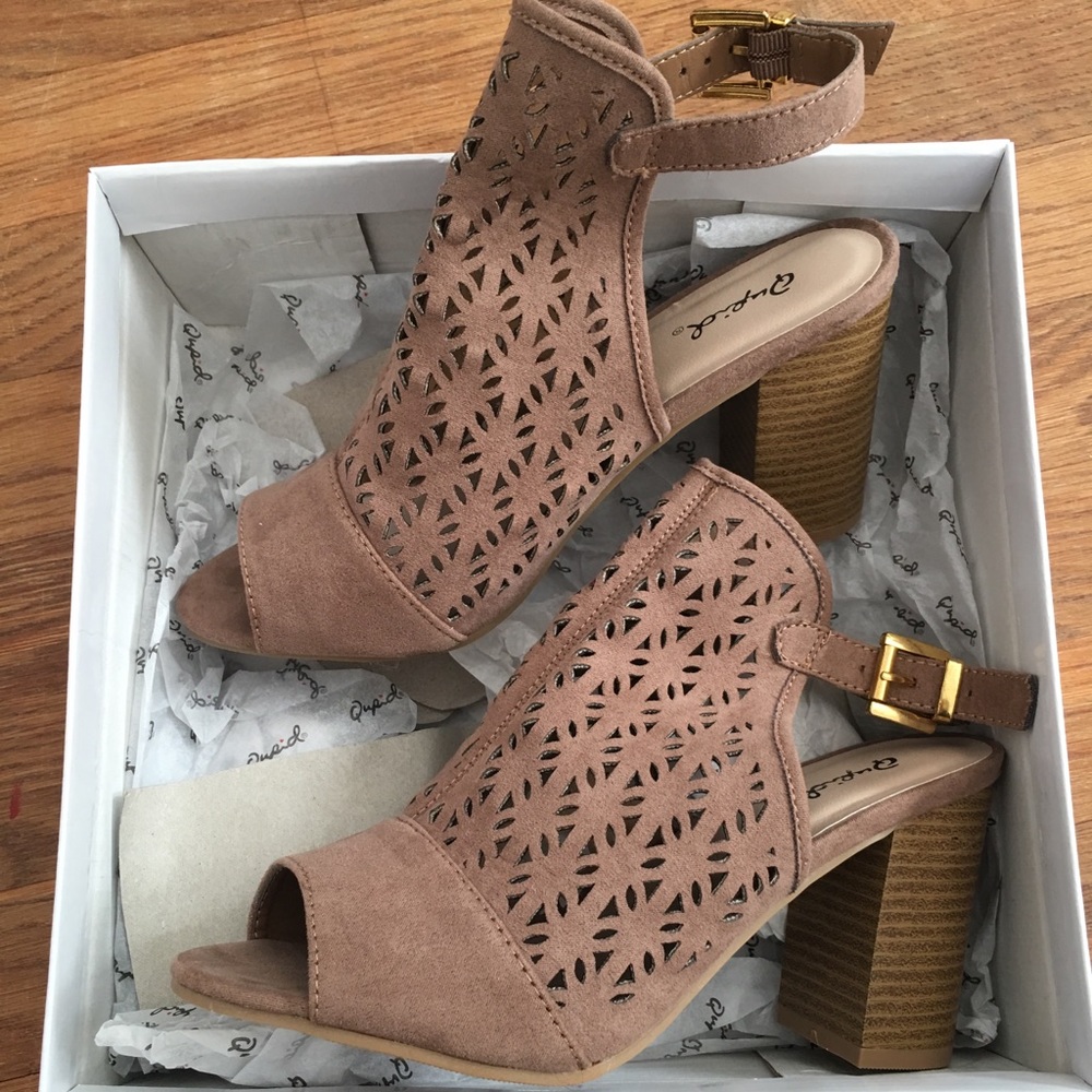 Cute Open Toed Heels
